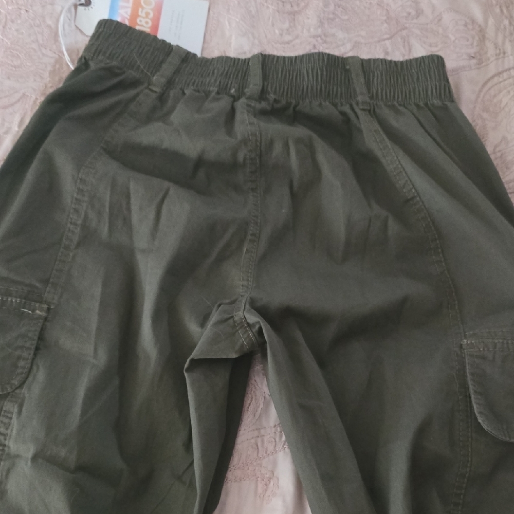 Olive Cargo Pants - Picture 5 of 5